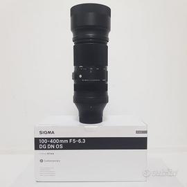 Sigma 100-400mm F5-6.3 DG DN OS x Sony usato