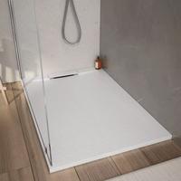 Piatto doccia mineralmarmo 120x80 + piletta nuovi