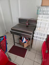 piastra elettrica acciaio inox