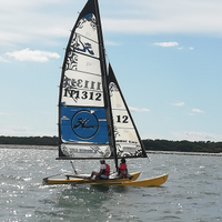 Hobie Cat 16, accessori e carrello d'alaggio