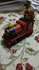 Action figure Harry Potter Hermione con treno