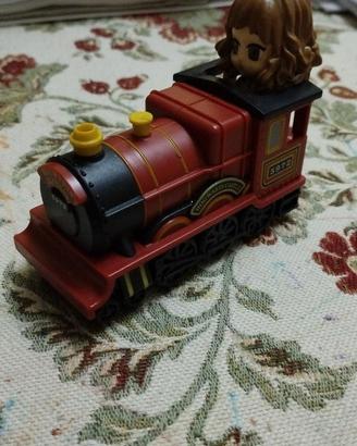Action figure Harry Potter Hermione con treno