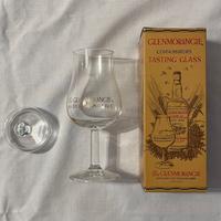 Bicchiere nuovo whisky glenmorangie con scatola