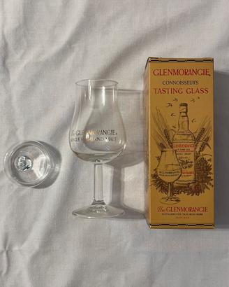 Bicchiere nuovo whisky glenmorangie con scatola