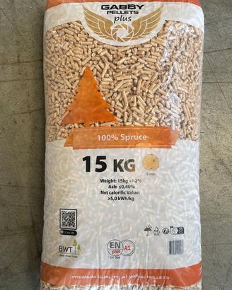 PELLET DI ABETE BIANCO A1  TOP  QUALITY 