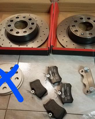 Kit maggiorato per freni  post. Audi A1/VW Polo 6R