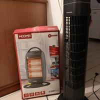 STUFA + VENTILATORE A TORRE