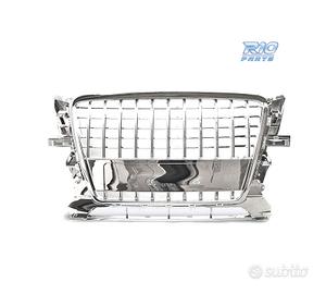 GRIGLIA PER AUDI Q5 08-12 LOOK S-LINE ARGENTO