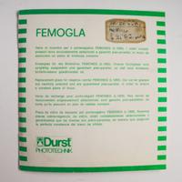 DURST FEMOGLA - vetro portanegative FEMONEG L 1200