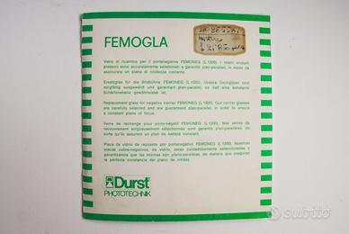 DURST FEMOGLA - vetro portanegative FEMONEG L 1200
