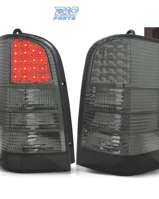 FANALI MERCEDES VITO W638 95-03 LED FONDO CROMATO 