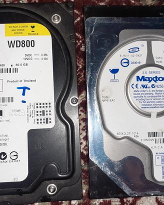 Lotto 2 Hard Disk IDE RetroPC.