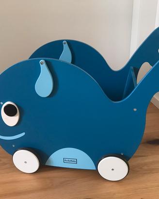 Carretto porta giochi Rocketbaby