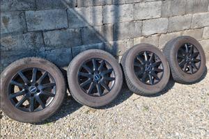 4 Cerchi in lega AUTEC 15" 5x105 + gomme neve