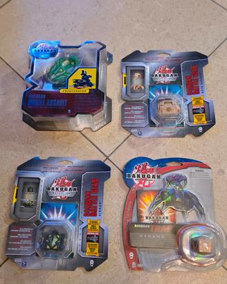 Bakugan - Lotto 4 Blister Sigillati