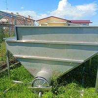 Vasca/tramoggia ricezione uva