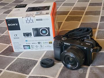 Kit Sony A6000 + 16-50 + 55-210 + Sigma 30 2.8