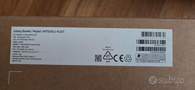 Samsung Galaxy Book4 – NUOVO SIGILLATO