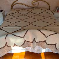 Coperta Tappeto fatta al Telaio