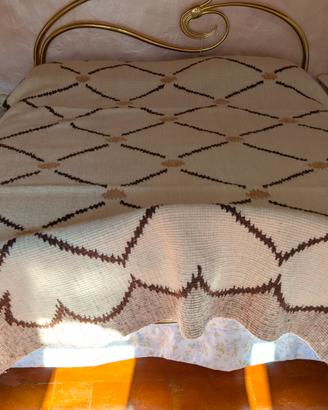Coperta Tappeto fatta al Telaio