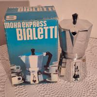 Bialetti Moka Express 9 tazze. Anni '80