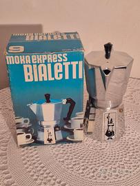 Bialetti Moka Express 9 tazze. Anni '80