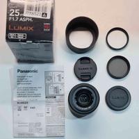 Obiettivo Lumix 25mm ASPH. f/1.7