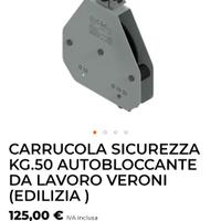 Carrucola autobloccante NUOVA 