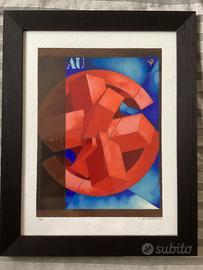 Giò POMODORO, Sole (AU), 2000, serigrafia