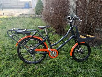bici elettrica cargo 26/20 da postino Ditta Brezza