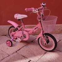 Bici per bambina misura 12 con rotelle 