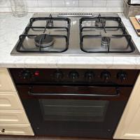 forno a gas ad incasso “nardi” + fornelli a gas