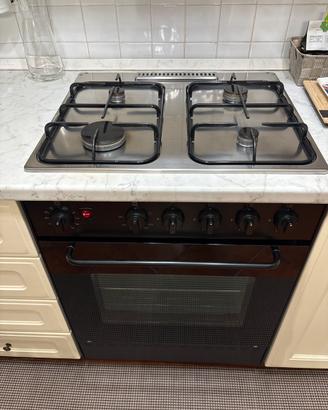 forno a gas ad incasso “nardi” + fornelli a gas