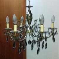 Lampadario a goccia anni 60