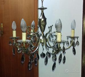 Lampadario a goccia anni 60