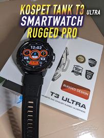 SmartWatch Kospet Tank T3 Ultra robusto rugged