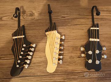 Ganci/Appendiabiti Forma Chitarra