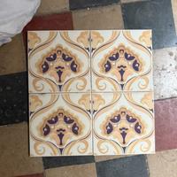 68 Mattonelle Vintage Anni ‘70 stole liberty-15x15