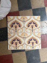 68 Mattonelle Vintage Anni ‘70 stole liberty-15x15