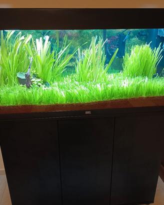 Juwel Rio 180 LED nero  cm101x41x50h con Supporto