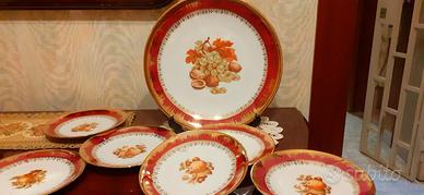 Servizio da torta di Finissima Porcellana Tedesca.