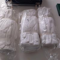 guanti in cotone Bianchi