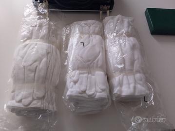 guanti in cotone Bianchi