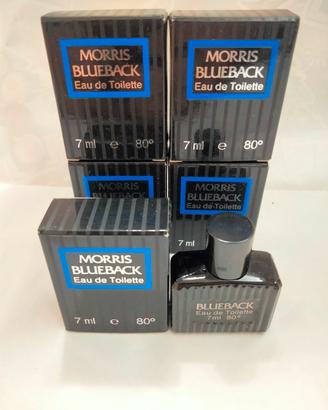 miniatura profumo vintage Morris BLUEBACK 7ml.
