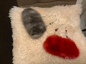 Piccole borse gioiello in visone