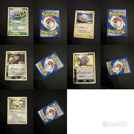 Carte pokemon stamped old
