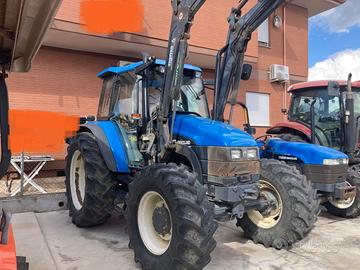 Trattore new holland ts110+caricatore