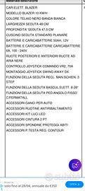 Carrozzina elettrica a batterie