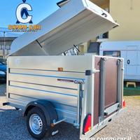 CARRELLO RIMORCHIO CRESCI PT6F FURGONE RAMPA DI SA