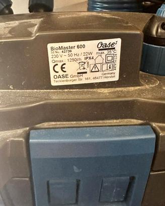 Thermo filtro biomaster Oase 600